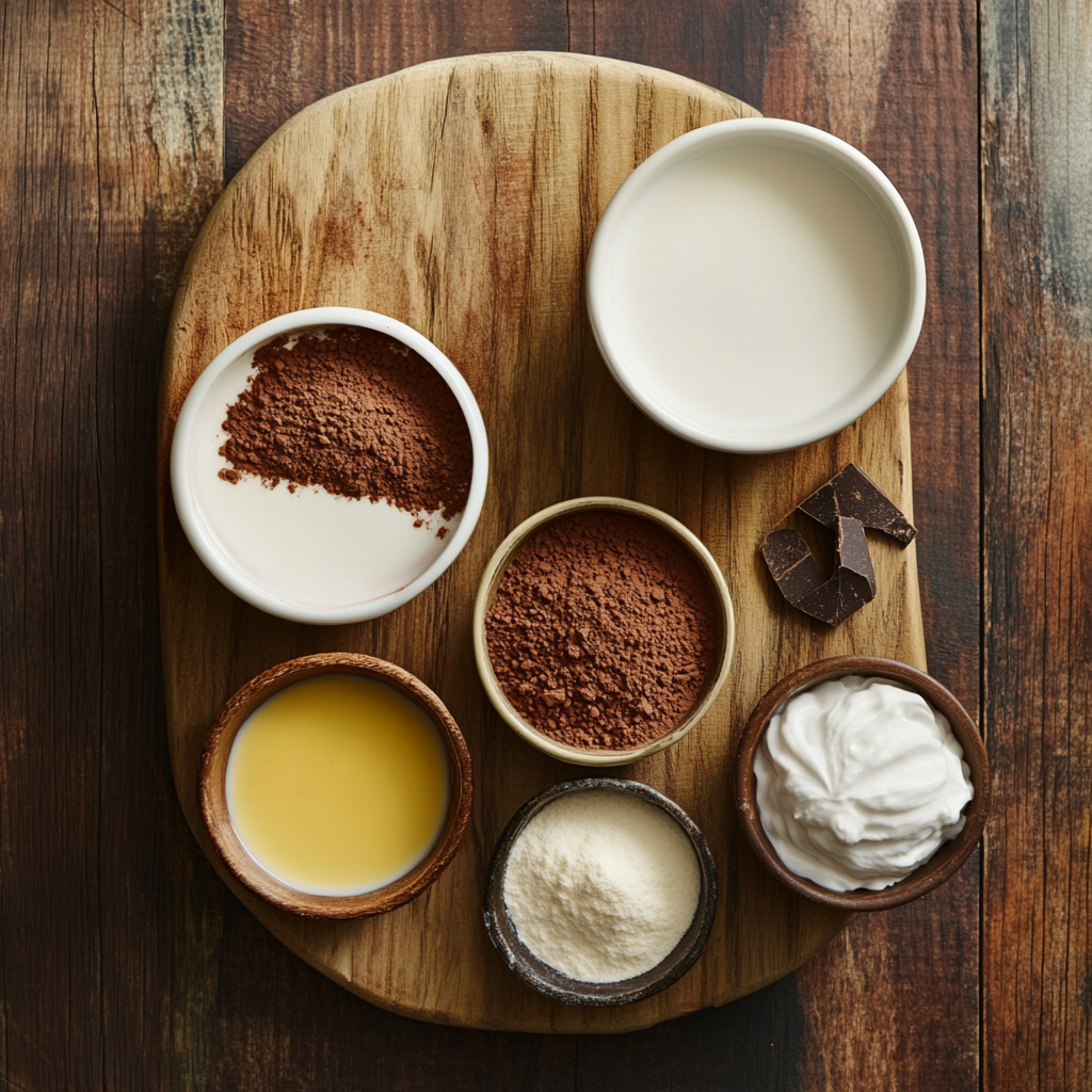 Hot Cocoa ingredients