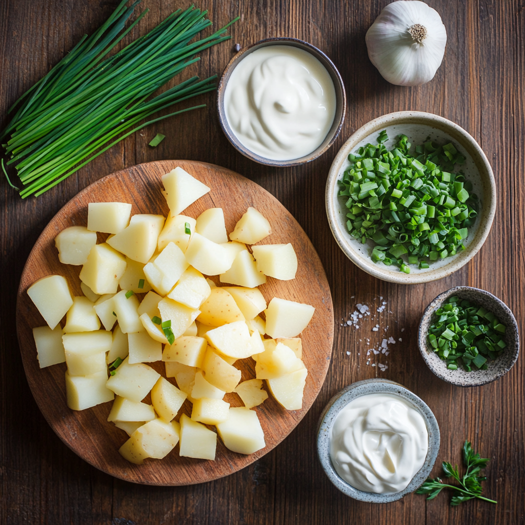 Irish Baked Potato Soup ingredients