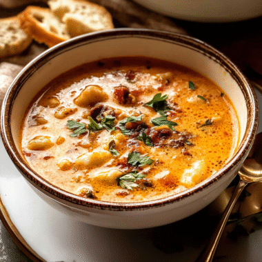 Italian Chicken Gnocchi Soup