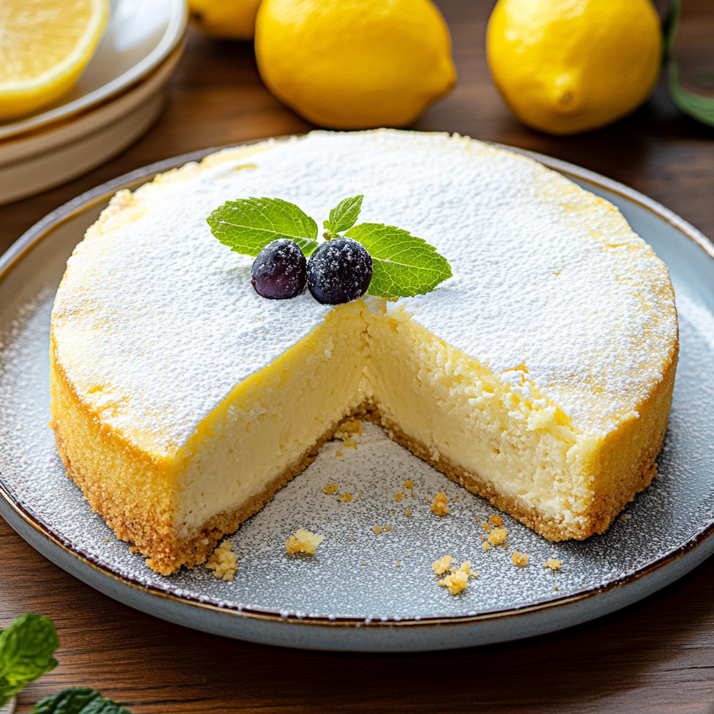 Italian Lemon Ricotta Cake