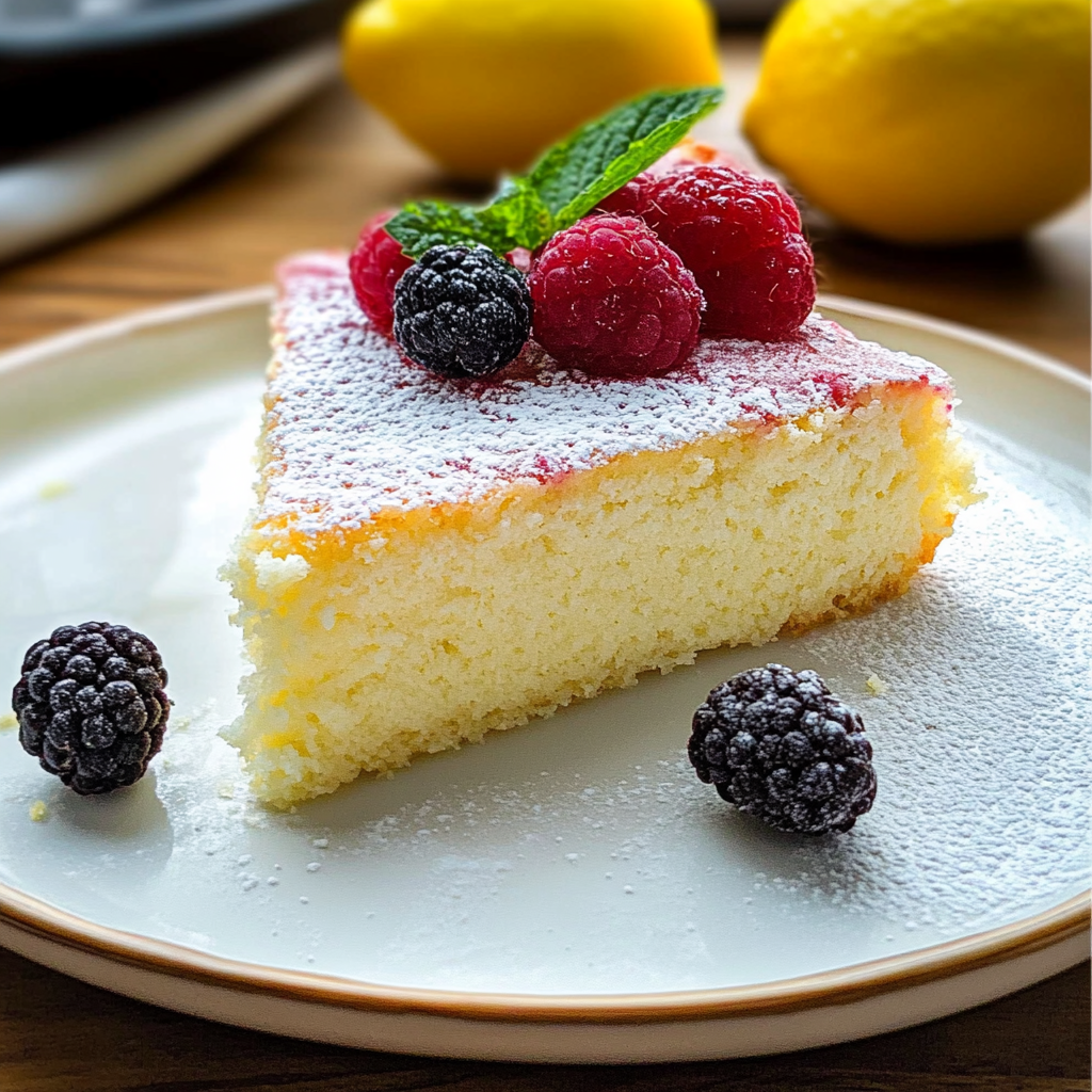 Italian Lemon Ricotta Cake