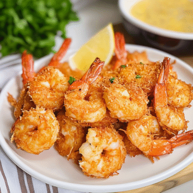 Keto Coconut Crusted Shrimp