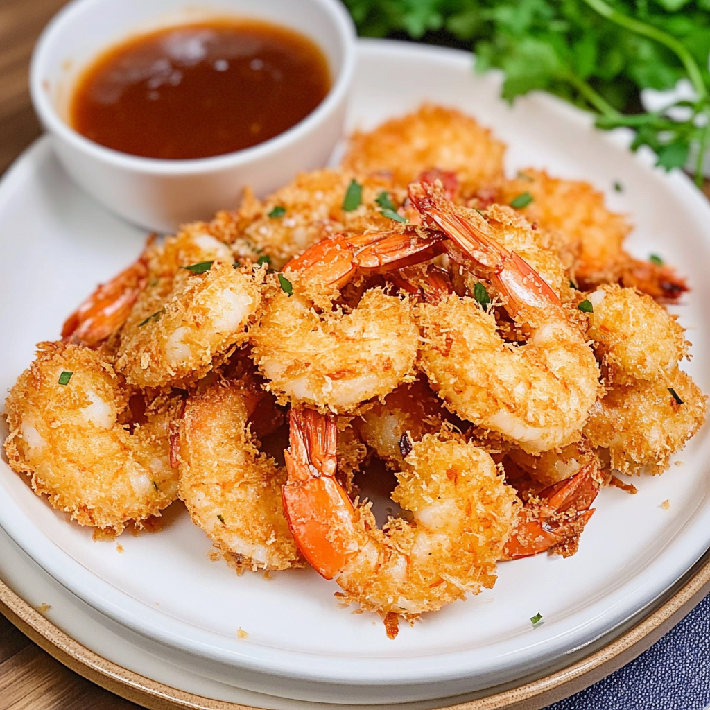 Keto Coconut Crusted Shrimp