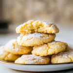 Lemon Crinkle Cookies