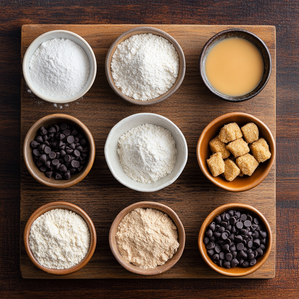 Peanut Butter Cup Cookies ingredients