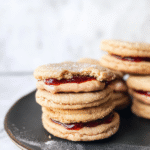 Peanut Butter and Jelly Cookie Sandwiches