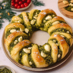 Pesto Bread Wreath