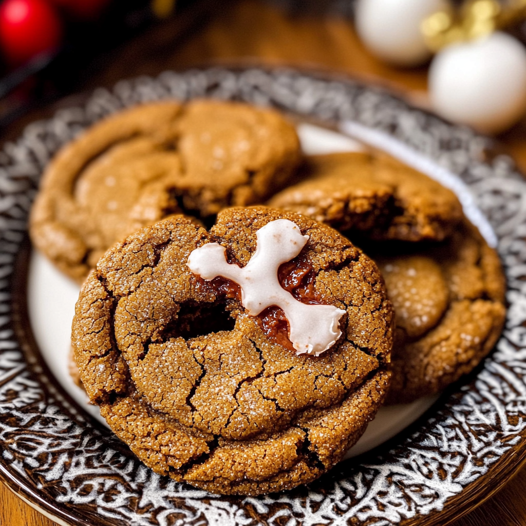 Soft Molasses Cookies
