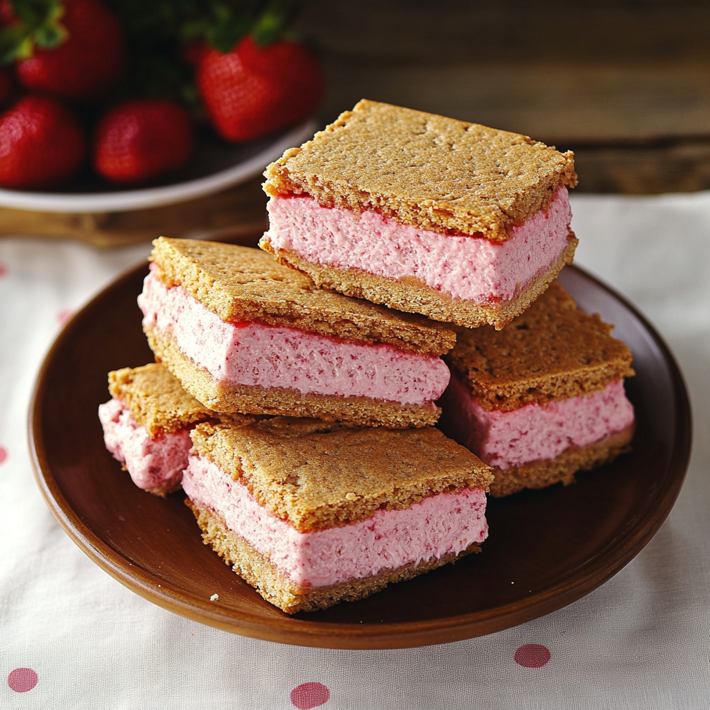 Strawberry Ice Cream Sandwiches ingredients