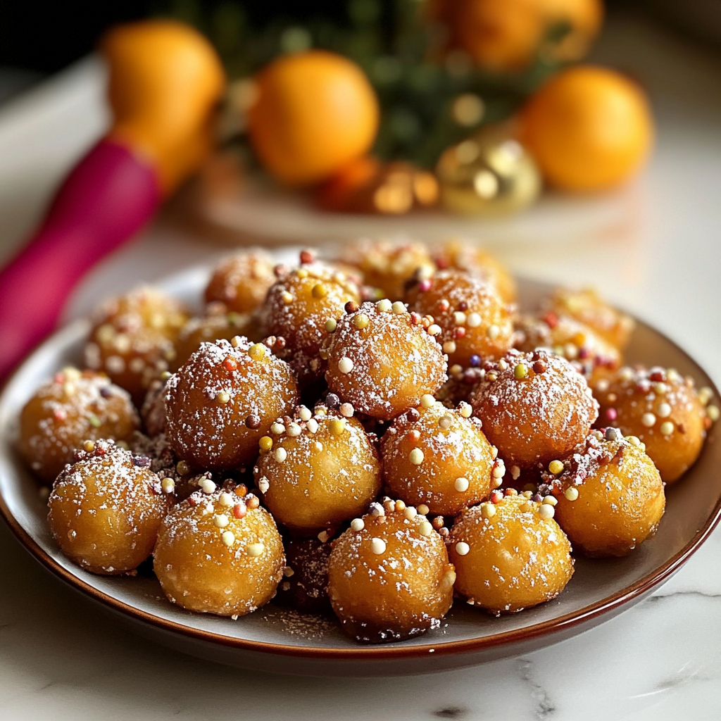 Struffoli (Italian Honey Balls)