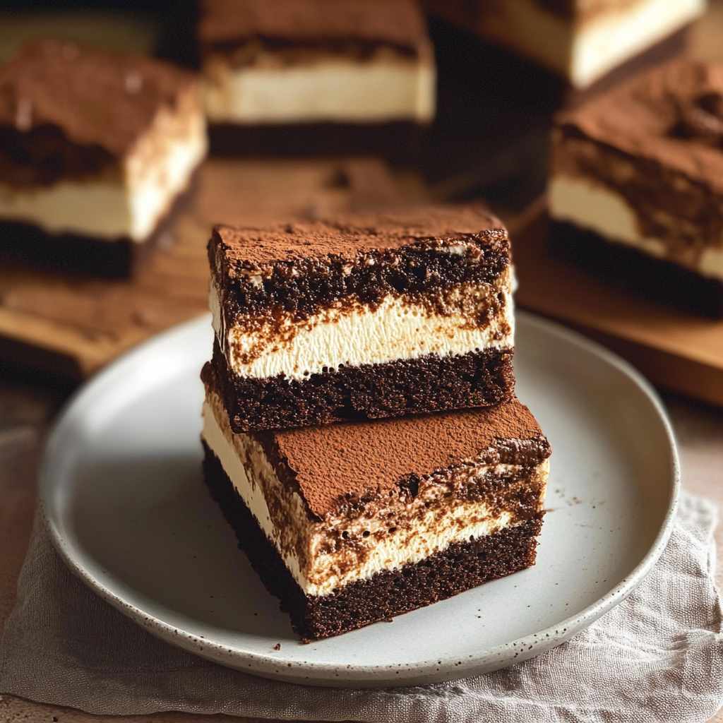 Tiramisu Brownies