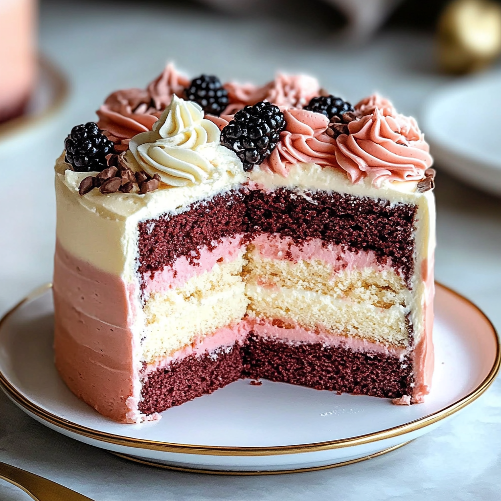 Neapolitan Cake