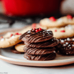 Christmas Piped Chocolate Butter Cookies