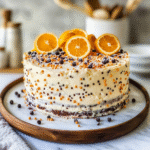 Christmas Cannoli Cake