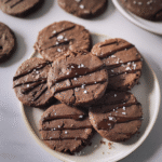 Salted Chocolate Sablé Cookies