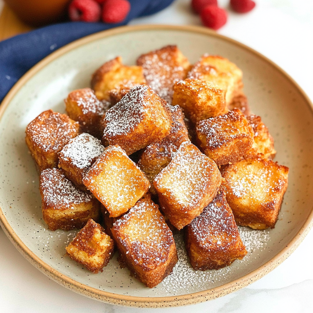 Air Fryer French Toast Bites