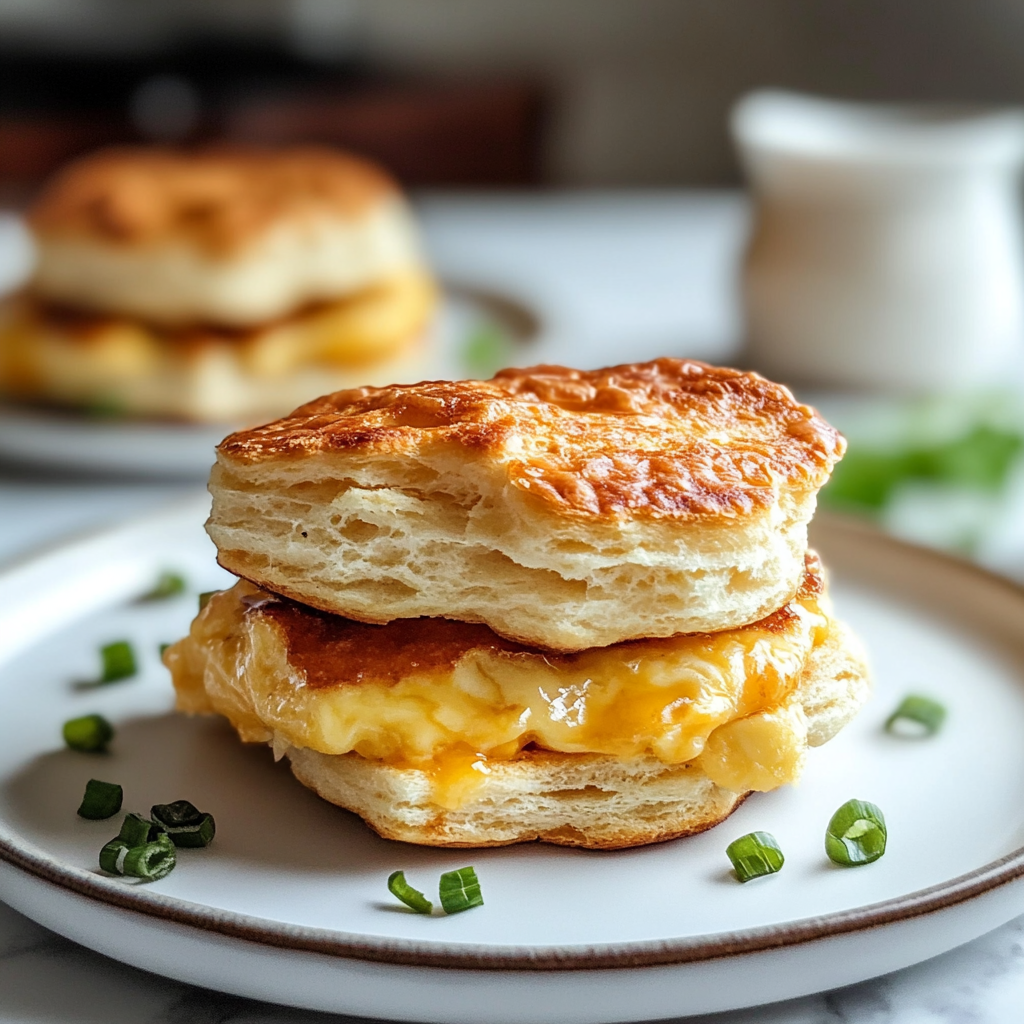 Biscuit Breakfast Sandwiches