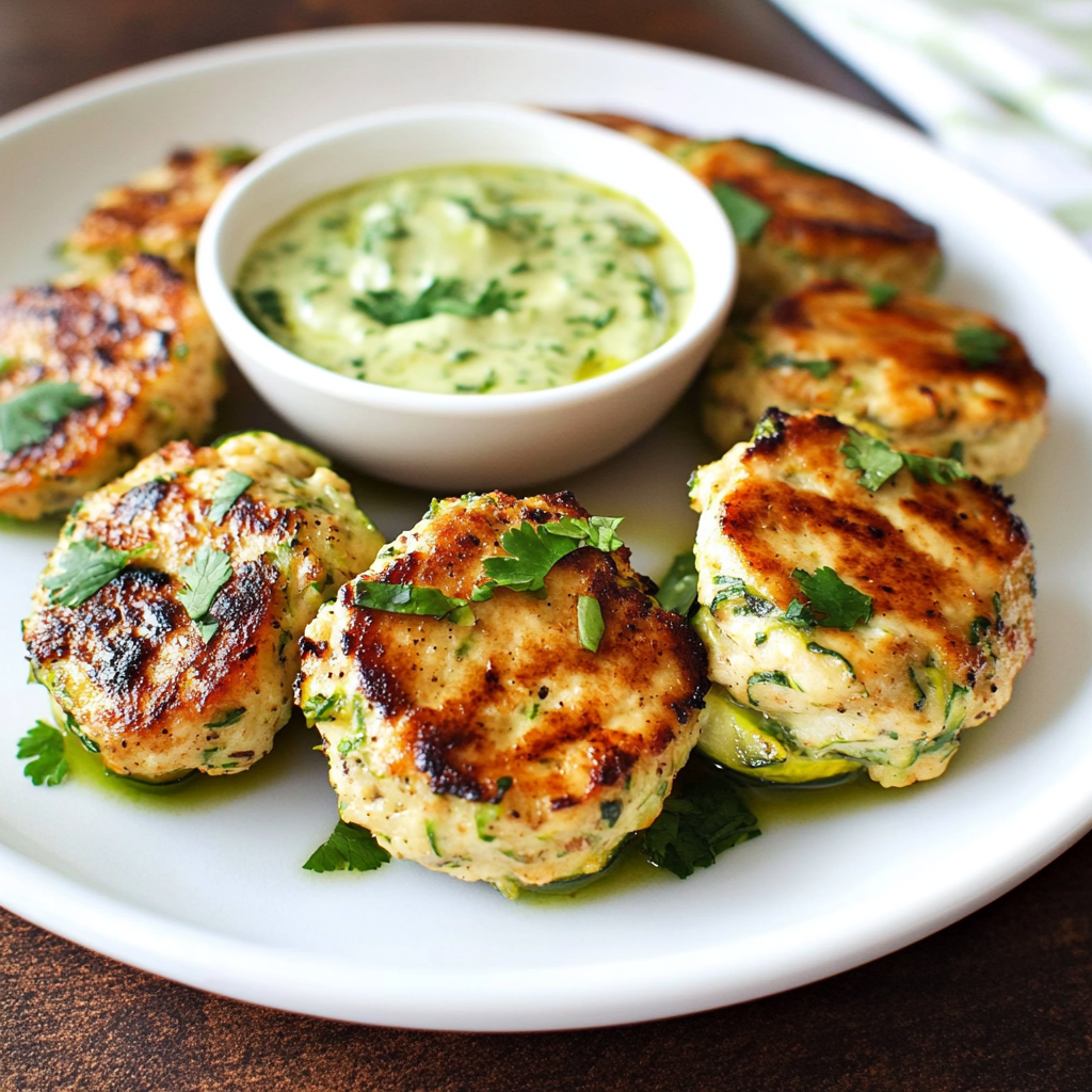 Chicken Zucchini Poppers