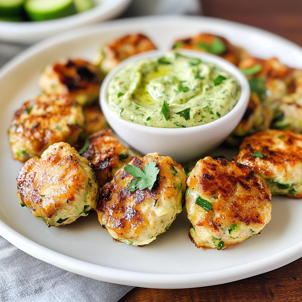 Chicken Zucchini Poppers
