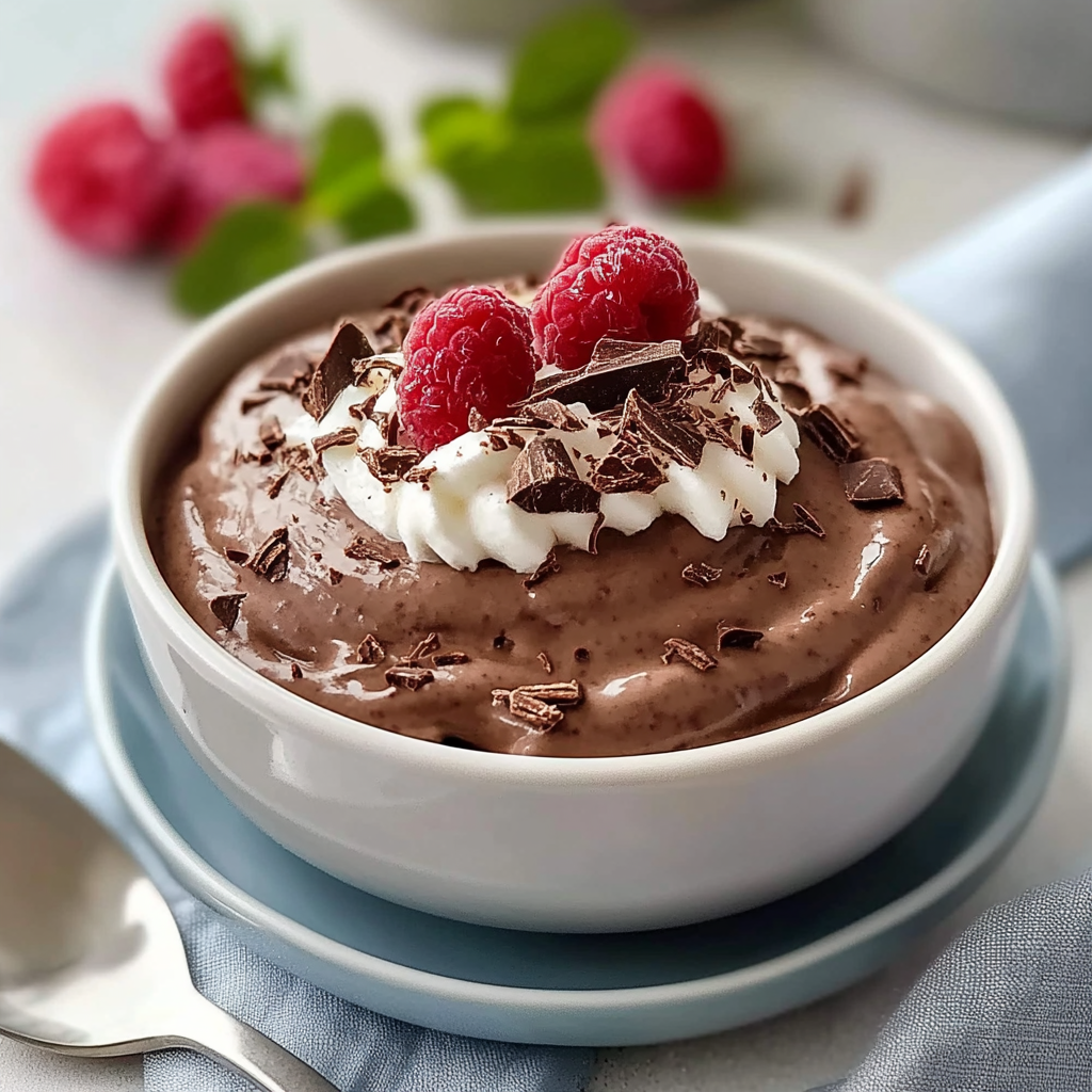 Cottage Cheese Avocado Chocolate Mousse