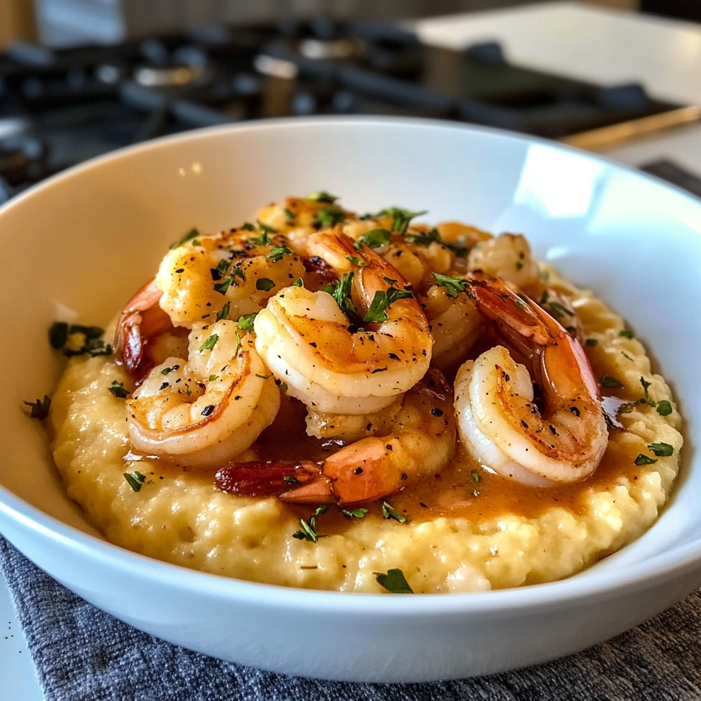 Creamy Shrimp and Grits
