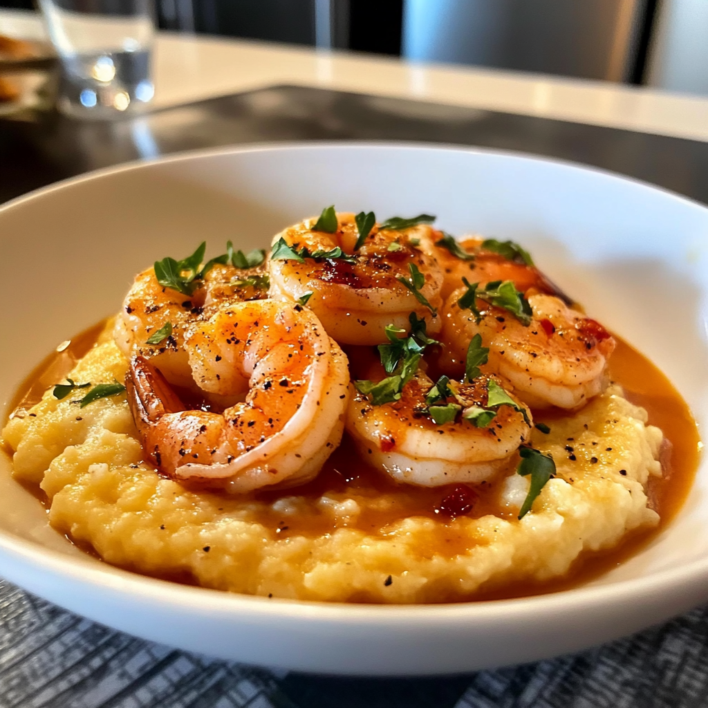 Creamy Shrimp and Grits