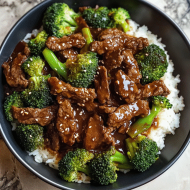 Easy Beef and Broccoli