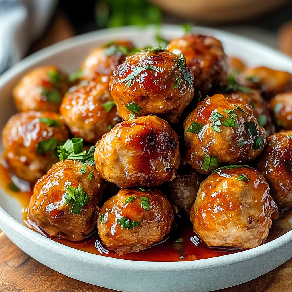 Firecracker Chicken Meatballs