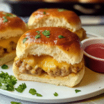Ground Turkey and Cheese Sliders