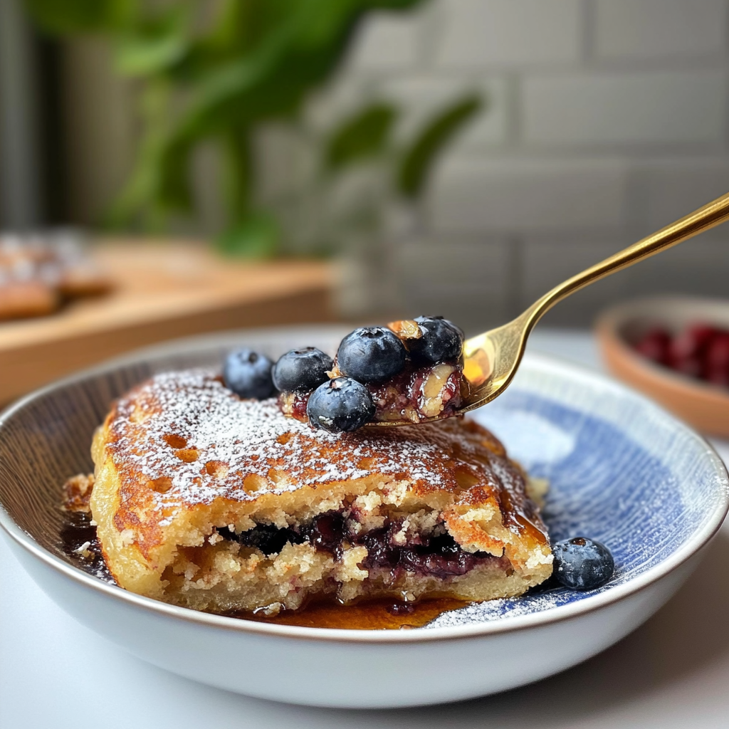 High Protein Pancake Bowl