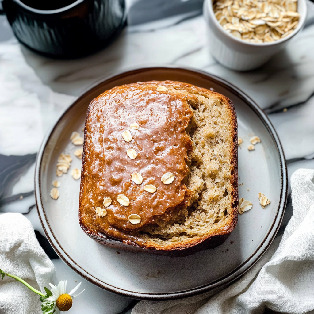 Honey Cinnamon Oatmeal Bread