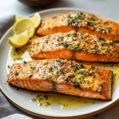 Lemon Garlic Butter Salmon