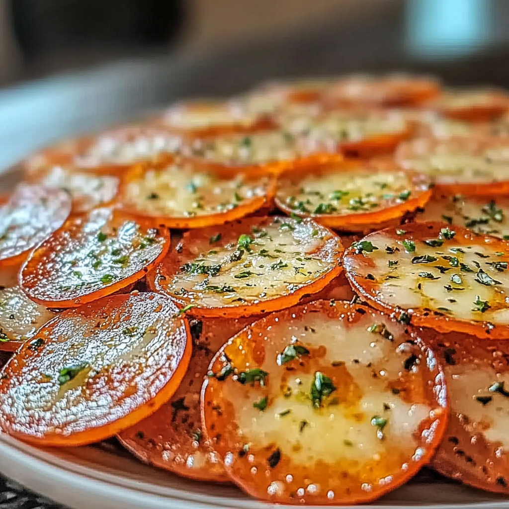 Pepperoni Cheese Crisps