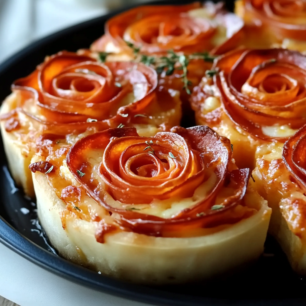 Pizza Roses for Valentine’s Day