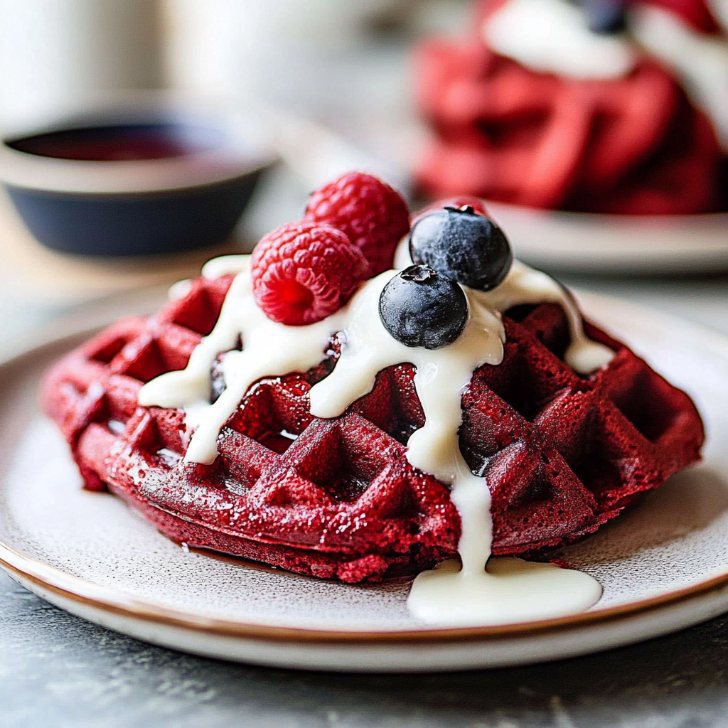 Red Velvet Waffles