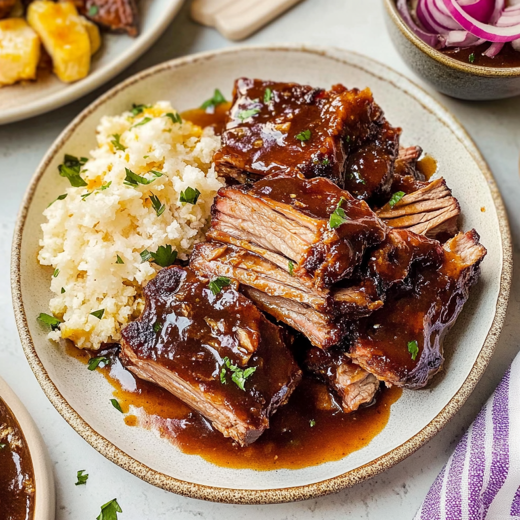 Slow-Cooked BBQ Short Ribs