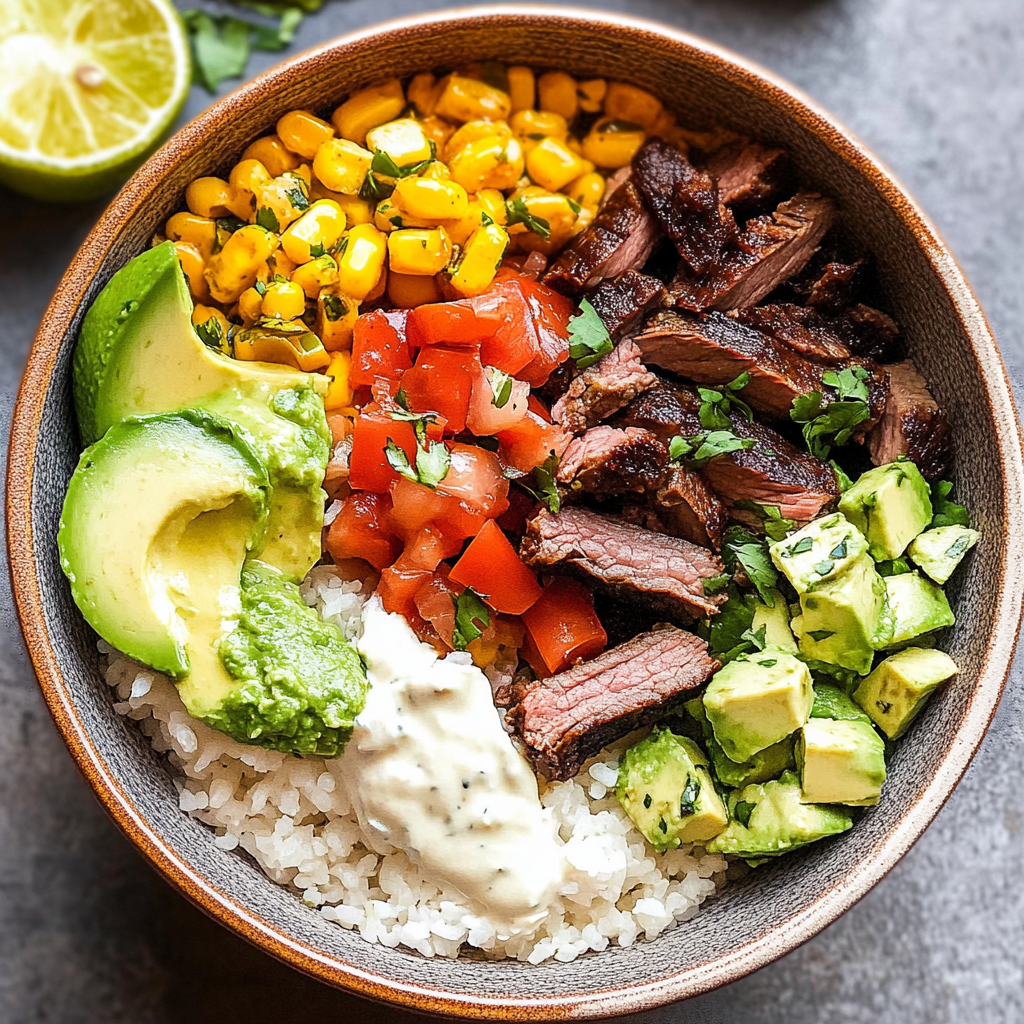 Southwest Steak Bowls