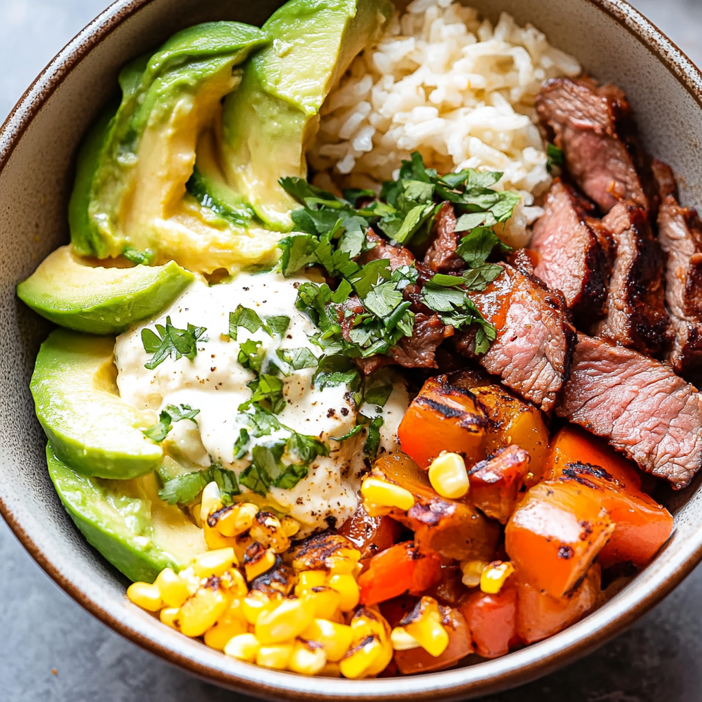 Southwest Steak Bowls