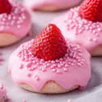Strawberry Kiss Cookies