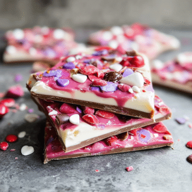 Valentine Chocolate Bark