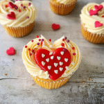 Valentine Heart Cupcakes