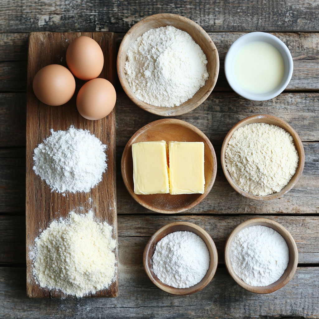 Valentine Heart Cupcakes ingredients