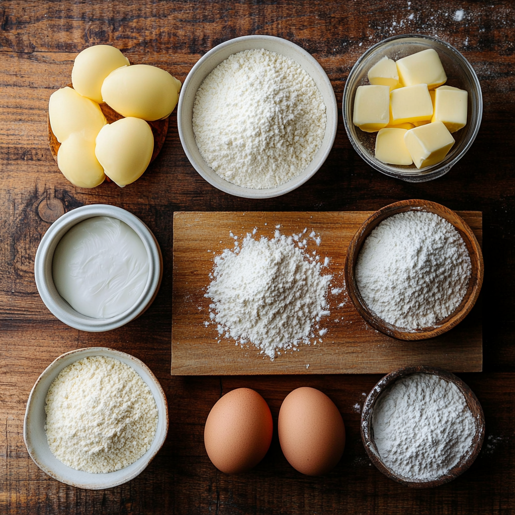 Valentine’s Mini Cakes ingredients