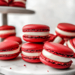 Valentine’s Red Velvet Macarons