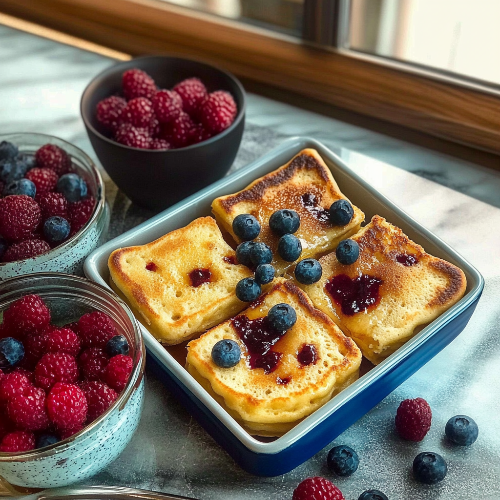 High Protein Pancake Bowl