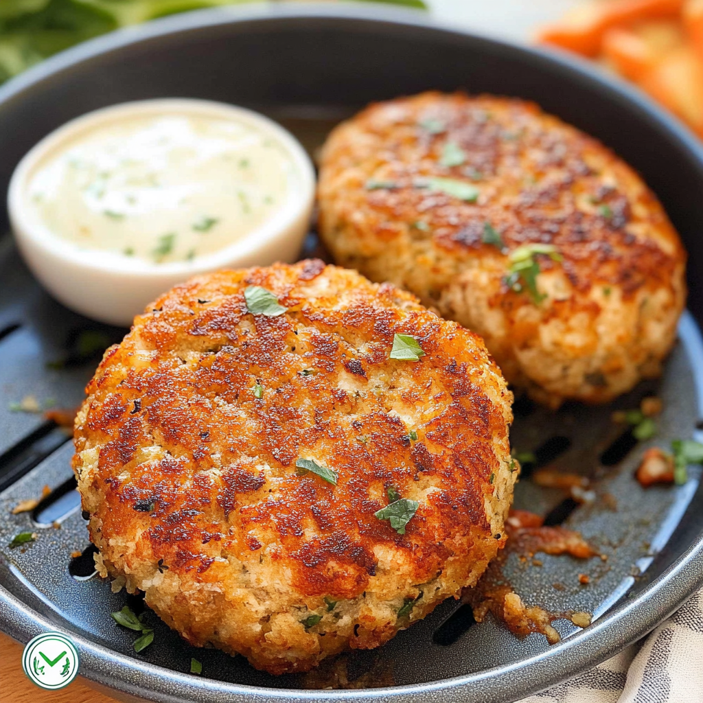 Air Fryer Salmon Patties