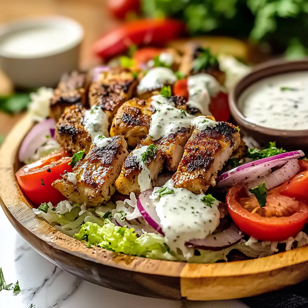 Chicken Thigh Gyros