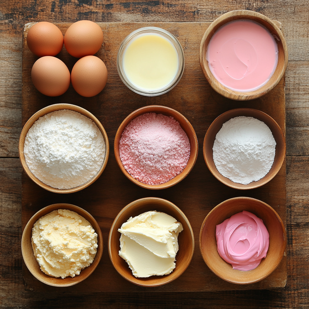 Copycat Little Debbie Valentine Cakes ingredients