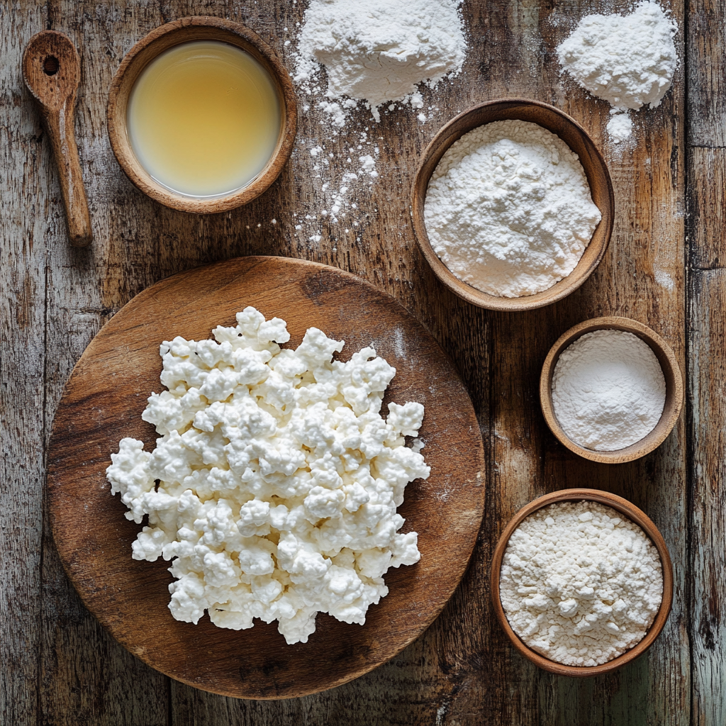 Cottage Cheese Flatbread ingredients