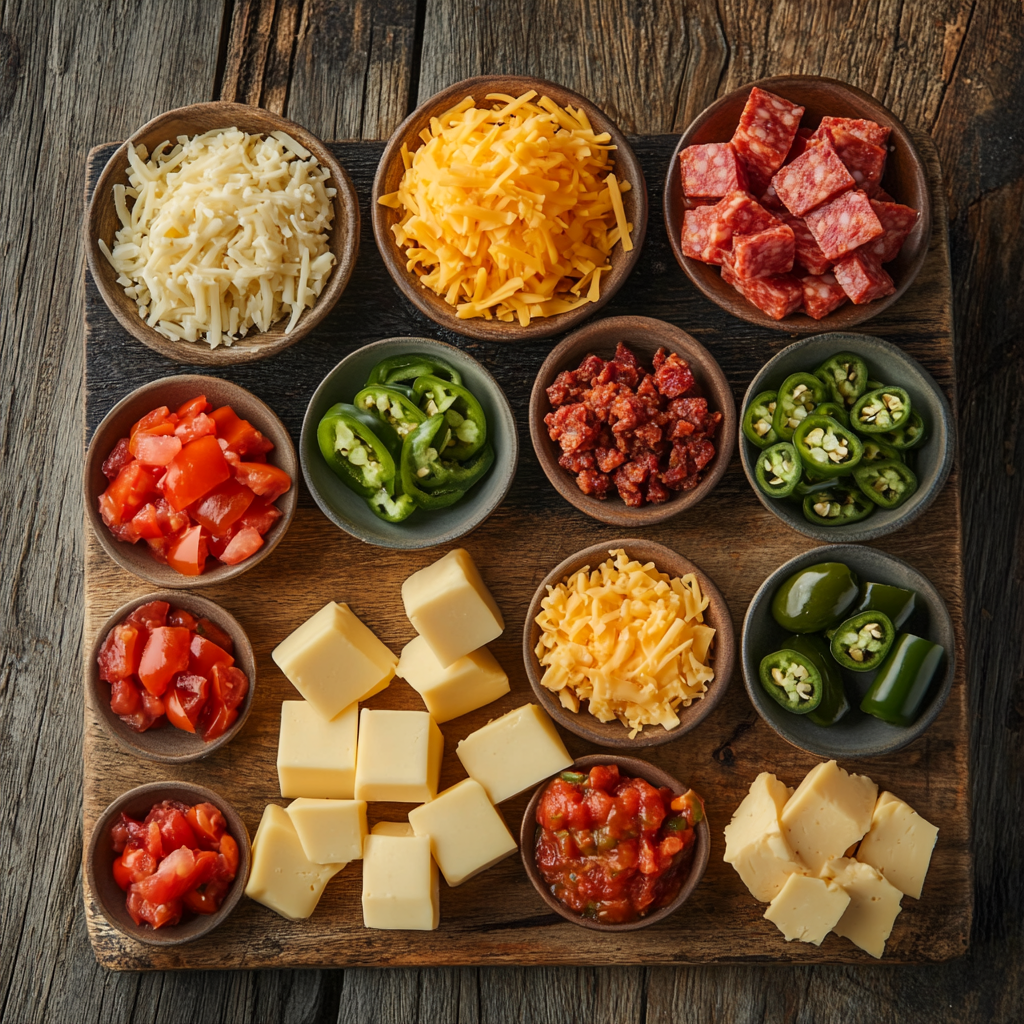 Cowboy Queso ingredients